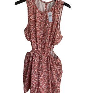 American Eagle Floral Cutout Romper – XL NWT Summer BOHO Festival Style NWT